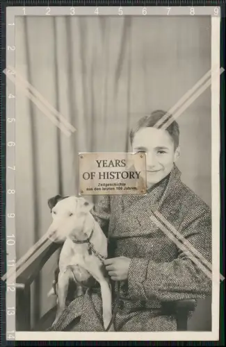 Foto 11x Kinder mit Spielzeug Dreirad auch mit Tiere und Pferd 1930-40