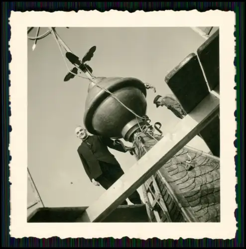 5x Foto Restaurierung Kirchturm Turmspitze Steuerrad - wagemutige Männer