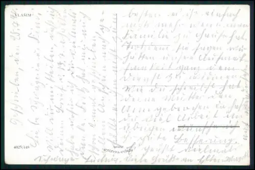AK Vlasim Wlaschim Husuv Sbor Tschechische Republik Benesov Böhmen Mähren 1933