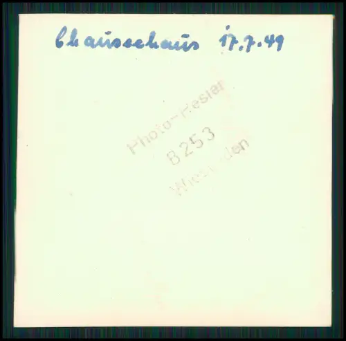 8x Foto Freizeit auf Wiese am Chausseehaus Wiesbaden Joseph Baum Heim Taunusheim