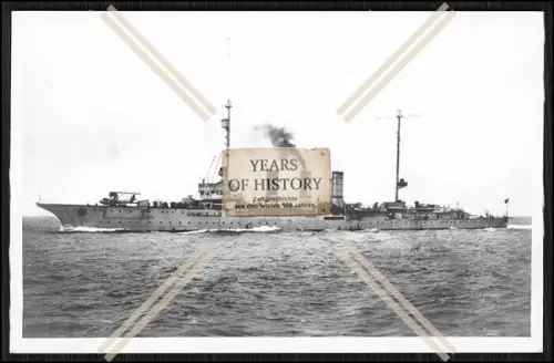 Foto S.M.S. Graudenz 1913 Kleiner Kreuzer ex Ancona Kaiserliche Marine