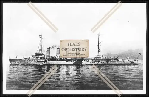 Foto S.M.S. Straßburg 1911 Kleiner Kreuzer als ? Kaiserlichen Marine