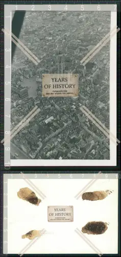 Foto Luftbildaufnahme aus Flugzeug der Wehrmacht Belgien oder Frankreich 1940-43