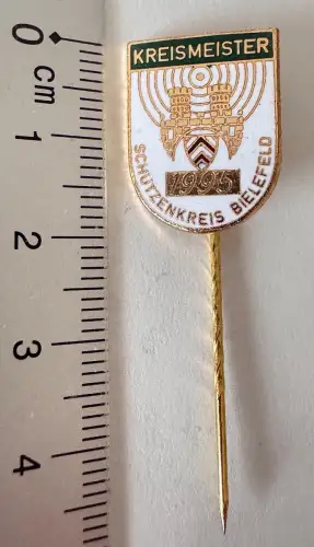 Nadel - Kreismeister Schützenkreis Bielefeld 1995 WSB DSB - Bielefelder Wappen