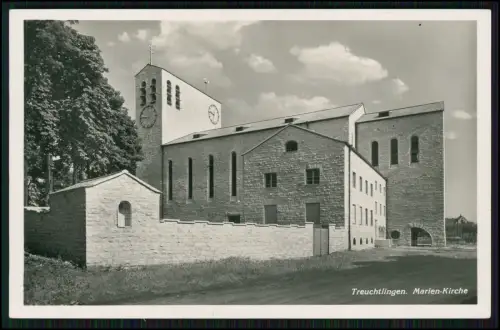 AK Treuchtlingen im Altmühltal Weißenburg-Gunzenhausen Marien Kirche 1938 gel.
