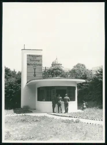 Foto 17x13cm - Wehrmacht - Transport Abteilung Sichtungs Weiterleitungs Stelle
