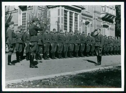 3x Foto 18x13cm - Luftwaffe Lw. Kriegsberichterkompanie (mot.) - in Frankreich ?