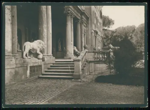 6x alte Foto 18x13cm - Villa Falconieri in Frascati Italien - und andere Rom