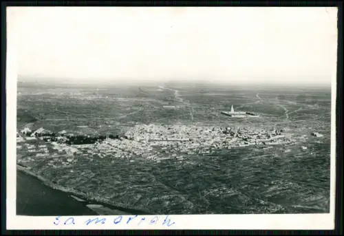 Foto AK -  Luftbild von Samarra im Irak - Ostufer des Tigris Abbasiden-Kalifats