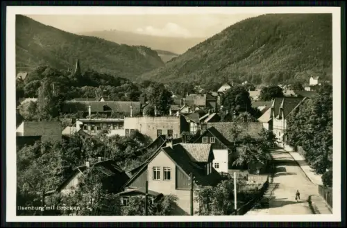 2x Foto AK - Ilsenburg am Nordrand des Harzes - und Fuße des Brocken im Ilsetal