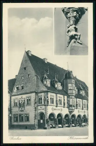 6x alte Ansichtskarte  Postkarte AK - Goslar in Niedersachsen, diverse Ansichten