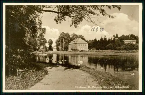 3x alte AK - Schlossteich - Luftbild und andere in Fürstenau - Lr. Bersenbrück