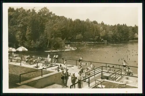 Foto AK - Rumänien - Szováta-gyógyfürdő - Sovata-Heilbad - Badeanstalt Freibad