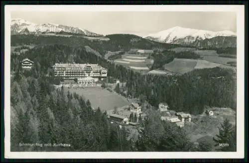 3x AK - Ansichtskarte Postkarte - Semmering Niederösterreich - diverse Ansichten