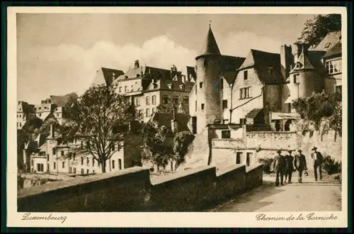 2x AK - Luxembourg Luxemburg - Chemin de la Corniche -  und Palais Grand Ducal