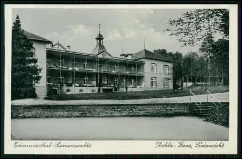 AK - Thekla-Haus in Edmundsthal Siemerswalde - Südansicht 1936