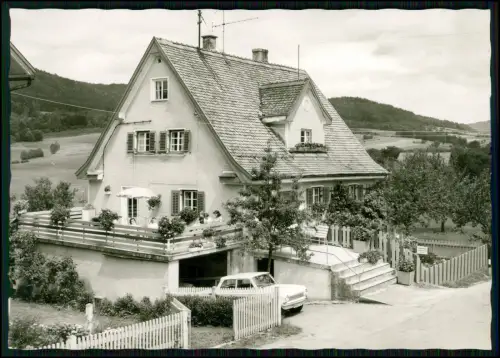 Echt Foto AK - Pension Röhrl - in Lalling - im Bayerischer Wald  Lr. Deggendorf