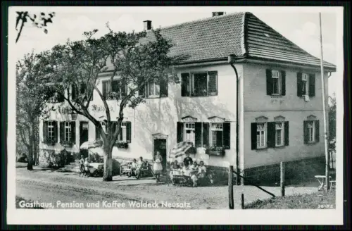 AK - Neusatz ü. Herrenalb Landpoststempel 1941 - Gasthaus Pension Kaffee Waldeck