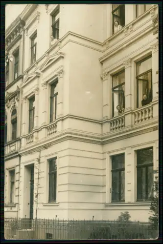 Foto AK - Neustadt Wied - Hausansicht Fassade - 1915 Feldpost Bahnpost gelaufen