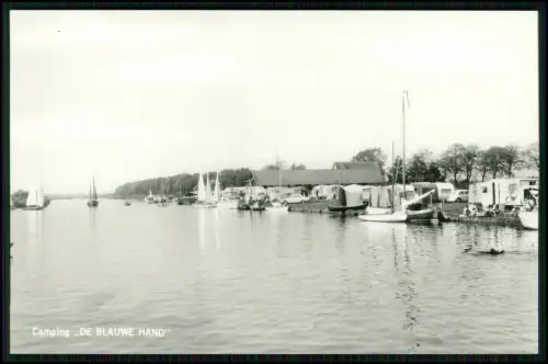 Foto AK - Holland Wanneperveen Overijssel - Camping DE BLAUWE HAND  - J. Dam