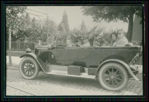 Foto 8,5x5,5cm - PKW Brennabor-Werke 1919 - Brennabor Typ P 8/24 PS ? Oldtimer