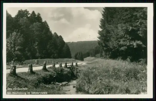 Echt Foto AK - Grösseltal bei Neuenbürg - im Enztal - Schwarzwald