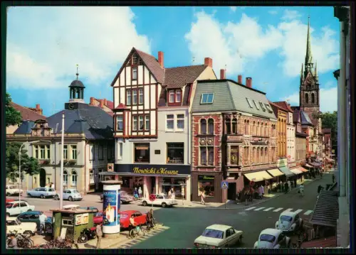 AK - Peine in Niedersachsen - Markt, Altes Rathaus, Breite Straße, Jacobikirche