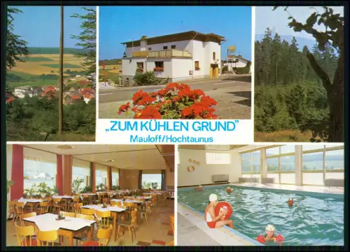 3x AK - Mauloff Weilrod Hochtaunus - Gasthaus Zum Kühlen Grund - und Panorama