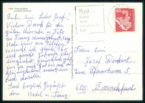 2x AK - Ochtrup in Westfalen - Schützenzentrum Freibad Schwimmbecken Sprungturm