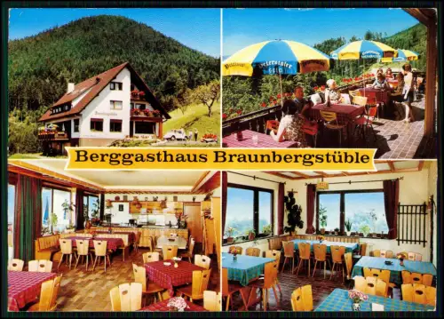 AK Berggasthaus Braunbergstüble - Ibach-Löcherberg bei Bad Peterstal Schwarzwald