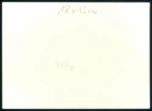 Foto 18x13cm - im Ruhrgebiet - Bergarbeiter Einfamilienhaus Satteldach Vorgarten