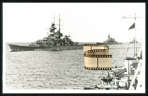 Foto AK - Schlachtschiff Gneisenau und Scharnhorst-  Kriegsmarine - 1936-45