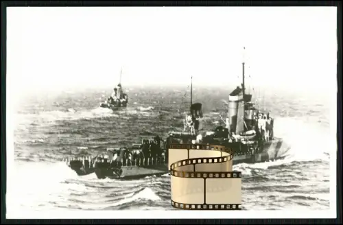 Foto AK - Greif und Kondor Torpedoboot - Kriegsmarine - Raubtier-Klasse - 1943