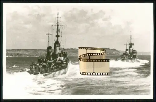 Foto AK - Möwe Torpedoboot - Reichsmarine Kriegsmarine - Raubtier-Klasse - 1943