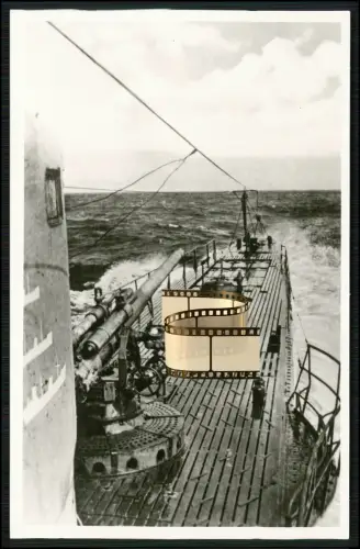 Foto AK - U-Boot Unterseeboot UIT 21 - ex italienisch Giuseppe Finzi