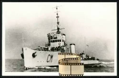 Foto AK - Torpedoboot Zerstörer - TA 19 ex ital. Calatafimi Italien
