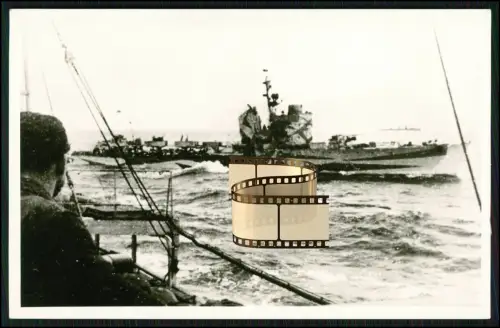 Foto AK - Torpedoboot Zerstörer - TA 46 ex ital. Fionda der Ariete-Klasse