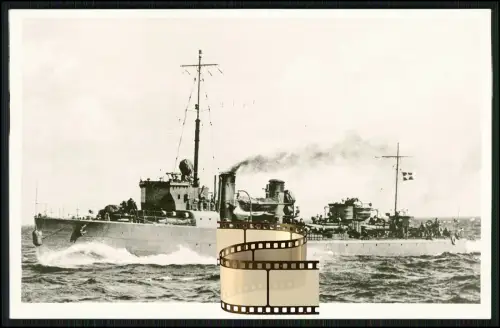 Foto AK - Torpedofangboot - TFA 4 - ex dän. Glenten
