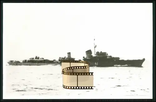 Foto AK - Z 33  - Zerstörer der deutschen Kriegsmarine - unter Russ. Flagge