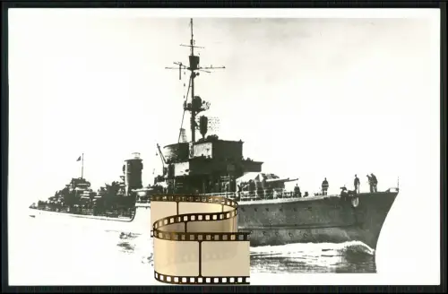Foto AK - Z 38 - Zerstörer der deutschen Kriegsmarine -  1943 in Dienst gestellt