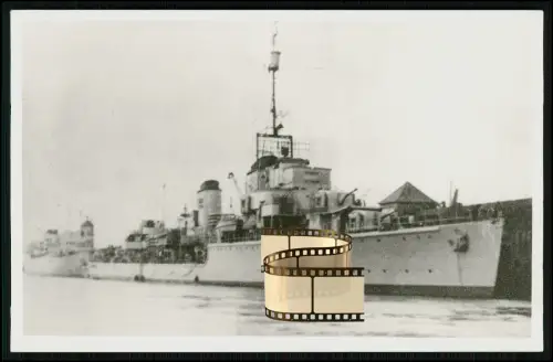 Foto AK- Z 15 Erich Steinbrinck - Zerstörer Kriegsmarine - Indienststellung 1938