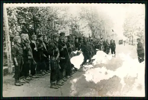 2x Foto - Fremdenlegion, Légion étrangère, Armee 1943 - Info Rückseite