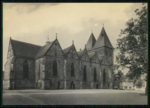 AK - Stiftskirche St. Marien in Obernkirchen Bergstadt Schaumburg Niedersachsen
