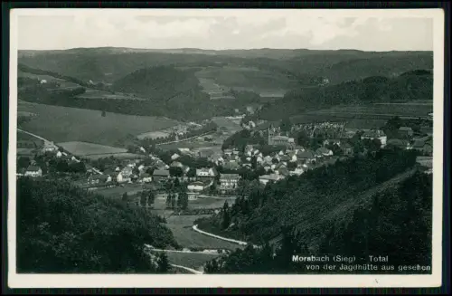 AK -  Morsbach Sieg im Siegerland - Panorama von der Jagdhütte aus gesehen
