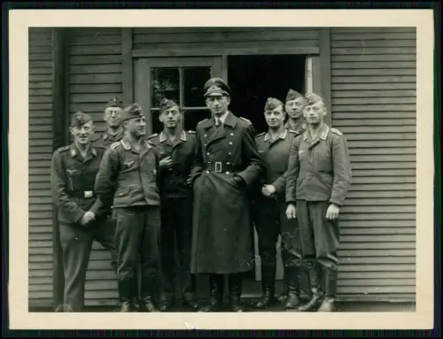 Foto 12x9cm - Soldaten Luftwaffe - 1940-42 - Info Rückseite