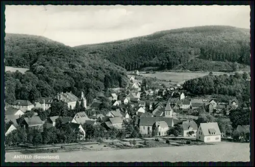 AK - Antfeld Brilon - im Hochsauerlandkreis Panorama - 5781 Landpoststempel