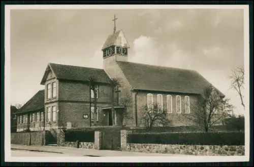 Foto AK - Heilig-Kreuz-Kirche - in Hamburg-Volksdorf  - Farmsener Landstraße 181