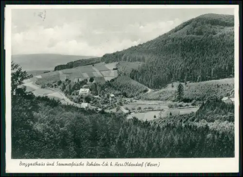 AK - Rohden-Eck bei Hessisch Oldendorf Weser - Berggasthaus und Sommerfrische