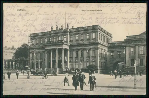 2x AK Café Bauer Berlin -Unter den Linden Ecke Friedrichstraße Bahnpost Feldpost