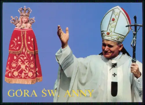 5x AK - Papst Johannes Paul - und andere Christliche Motive aus Polen